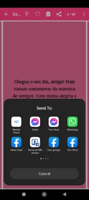 Feliz Aniversário android App screenshot 0