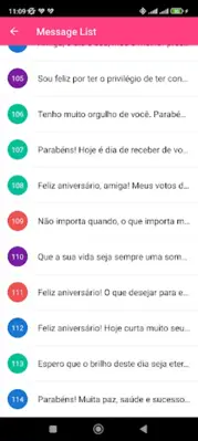 Feliz Aniversário android App screenshot 3